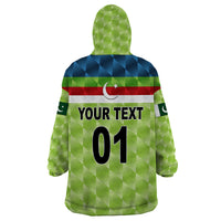 (Custom Personalised) Pakistan Cricket Wearable Blanket Hoodie Pak Shaheens Pride 1992 Champions LT8 - Wonder Print Shop