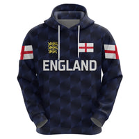 Custom England CrickeHoodie Unique Navy LT8 - Wonder Print Shop