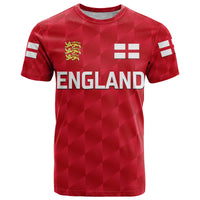 Custom England Cricket T Shirt Unique Red LT8 - Wonder Print Shop