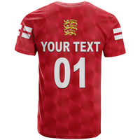 Custom England Cricket T Shirt Unique Red LT8 - Wonder Print Shop