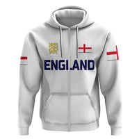 Custom England CrickeHoodie Unique White LT8 - Wonder Print Shop