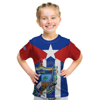Cuba Simple Coat Of Arms Kid T Shirt - Wonder Print Shop