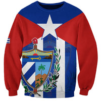 Cuba Simple Coat Of Arms Sweatshirt - Wonder Print Shop