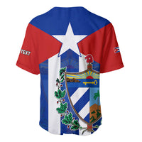 (Custom Personalised) Cuba Simple Coat Of Arms Baseball Jersey LT9 - Wonder Print Shop