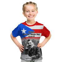 Puerto Rico Kid T Shirt Happy Jose de Diego Day - Wonder Print Shop