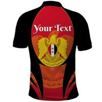 Custom Syria Evacuation Day Polo Shirt Coat Of Arms - Wonder Print Shop
