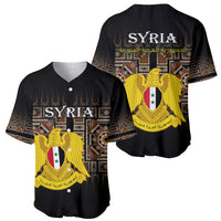 Syria Baseball Jersey Coat Of Arms Mix Syrian Mosaic - Wonder Print Shop