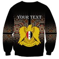 (Custom Personalised) Syria Sweatshirt Coat Of Arms Mix Syrian Mosaic - Wonder Print Shop