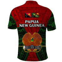 Papua New Guinea Polo Shirt Chimbu Province Mix Coat Of Arms Polynesian Art - Wonder Print Shop
