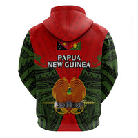 Papua New Guinea Hoodie Eastern Highlands Province Mix Coat Of Arms Polynesian Art - Wonder Print Shop
