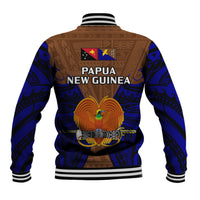 Papua New Guinea Baseball Jacket Manus Province Mix Coat Of Arms Polynesian Art - Wonder Print Shop