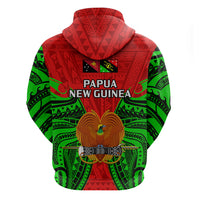 Papua New Guinea Hoodie Southern Highlands Province Mix Coat Of Arms Polynesian Art - Wonder Print Shop