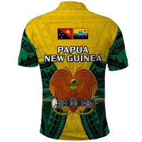 Papua New Guinea Polo Shirt Hela Province Mix Coat Of Arms Polynesian Art - Wonder Print Shop