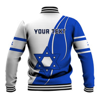 (Custom Personalised) Israel Independence Day Baseball Jacket Yom Haatzmaut Curvel Style - Wonder Print Shop
