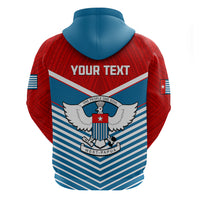Custom West Papua Hoodie Coat Of Arms And Morning Star Flag - Wonder Print Shop