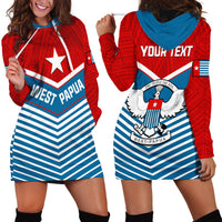 (Custom Personalised) West Papua Hoodie Dress Coat Of Arms And Morning Star Flag - Wonder Print Shop