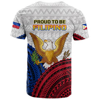 Philippines Independence Day T Shirt Proud To Be Filipino Polynesian Pattern - Wonder Print Shop
