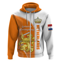 Netherlands Kings Day Hoodie Gelukkige Koningsdag Ver.01 - Wonder Print Shop