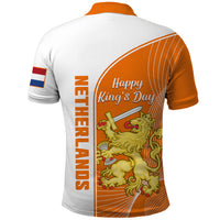 Netherlands Kings Day Polo Shirt Gelukkige Koningsdag Ver.01 - Wonder Print Shop