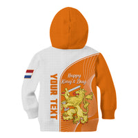 (Custom Personalised) Netherlands Kings Day Kid Hoodie Gelukkige Koningsdag Ver.01 - Wonder Print Shop