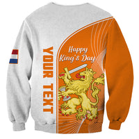 (Custom Personalised) Netherlands Kings Day Sweatshirt Gelukkige Koningsdag Ver.01 - Wonder Print Shop