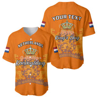 Netherlands Kings Day Baseball Jersey Gelukkige Koningsdag Ver.02 - Wonder Print Shop