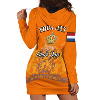 Netherlands Kings Day Hoodie Dress Gelukkige Koningsdag Ver.02 - Wonder Print Shop