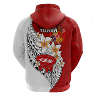Tonga Kava Bowl Hoodie Togan Kupesi Ngatu Pattern White - Wonder Print Shop