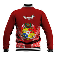 Tonga Heilala Flowers Baseball Jacket Tongan Ngatu White Special Verison - Wonder Print Shop