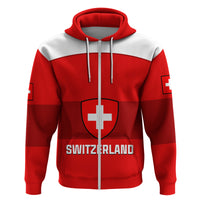 Custom Switzerland Hockey 2023 Sporty Style Hoodie - Wonder Print Shop