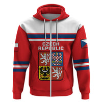 Czech Republic Hockey 2023 Sporty Style Hoodie - Wonder Print Shop
