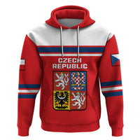 Custom Czech Republic Hockey 2023 Sporty Style Hoodie - Wonder Print Shop