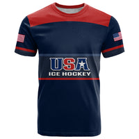 Custom United States Hockey 2023 T Shirt USA Sporty Style - Wonder Print Shop