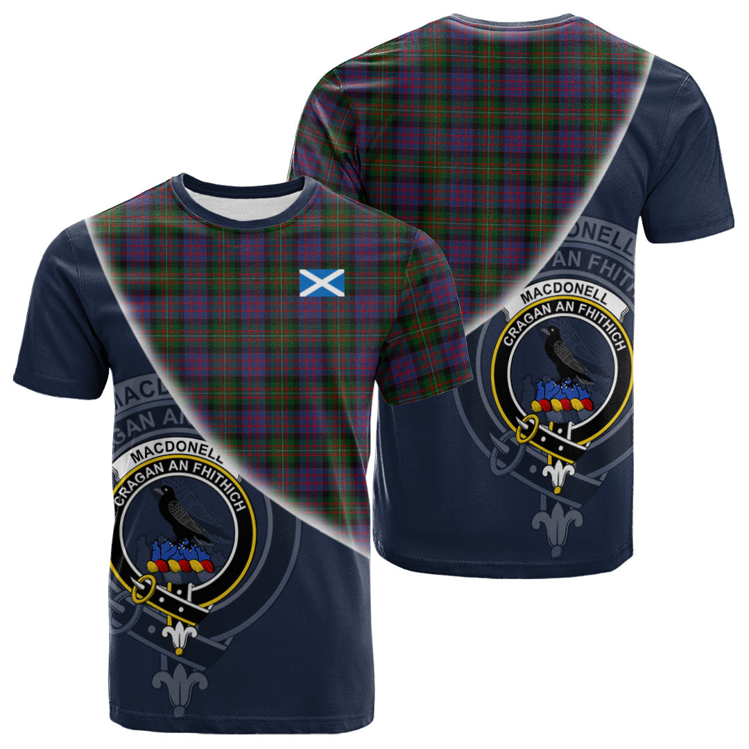 scottish-macdonell-of-glengarry-clan-crest-tartan-scotland-flag-half-style-t-shirt