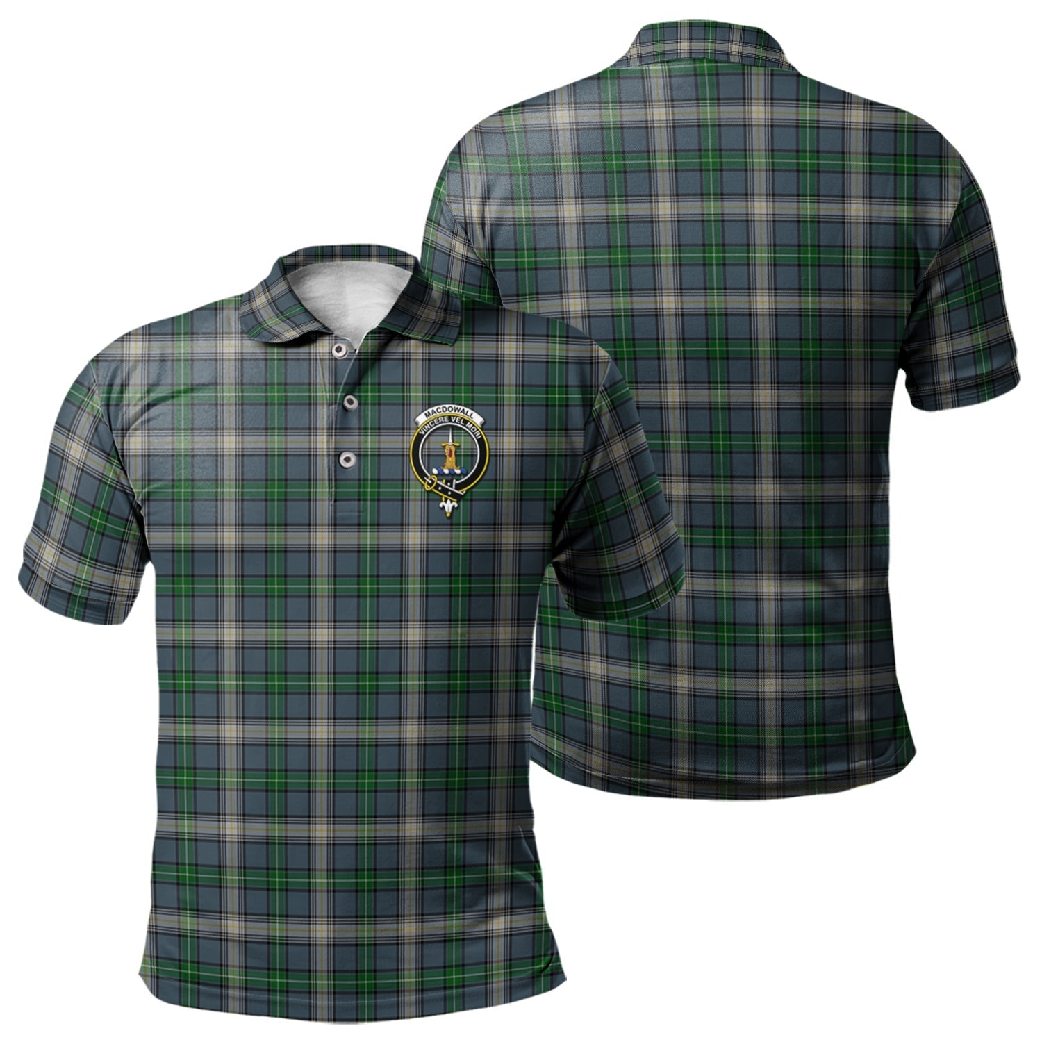 scottish-macdowall-clan-crest-tartan-polo-shirt