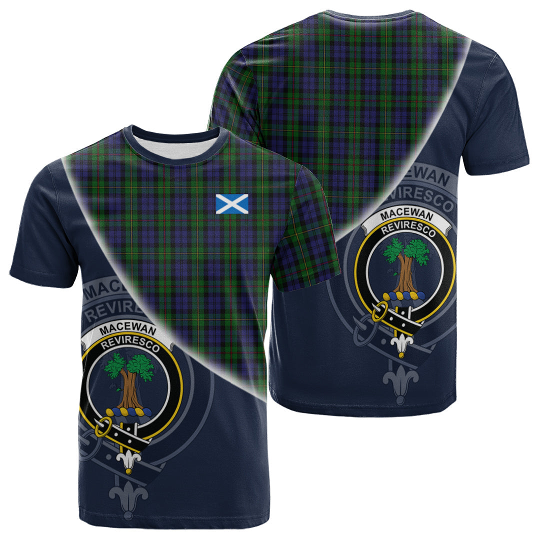 scottish-macewen-macewan-clan-crest-tartan-scotland-flag-half-style-t-shirt