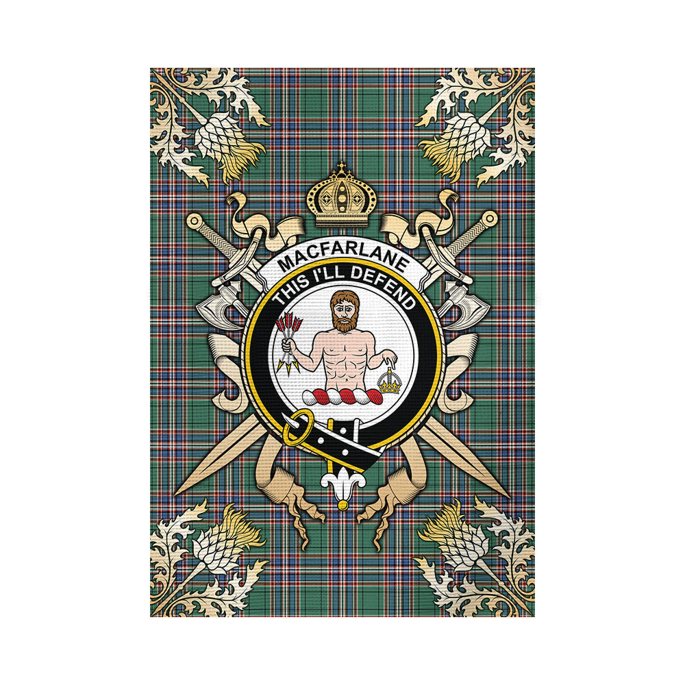 scottish-macfarlane-hunting-ancient-clan-crest-gold-courage-sword-tartan-garden-flag