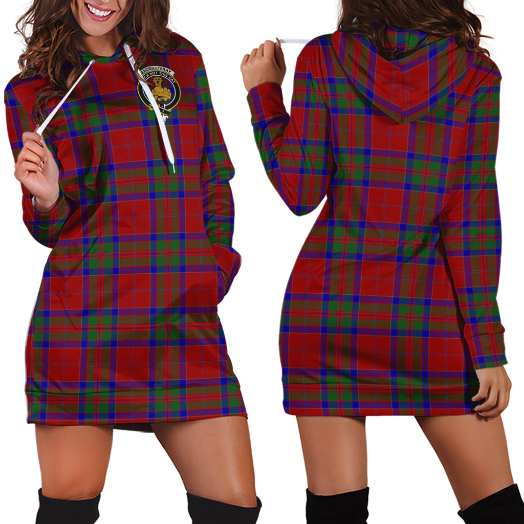 scottish-macgillivray-clan-crest-tartan-hoodie-dress