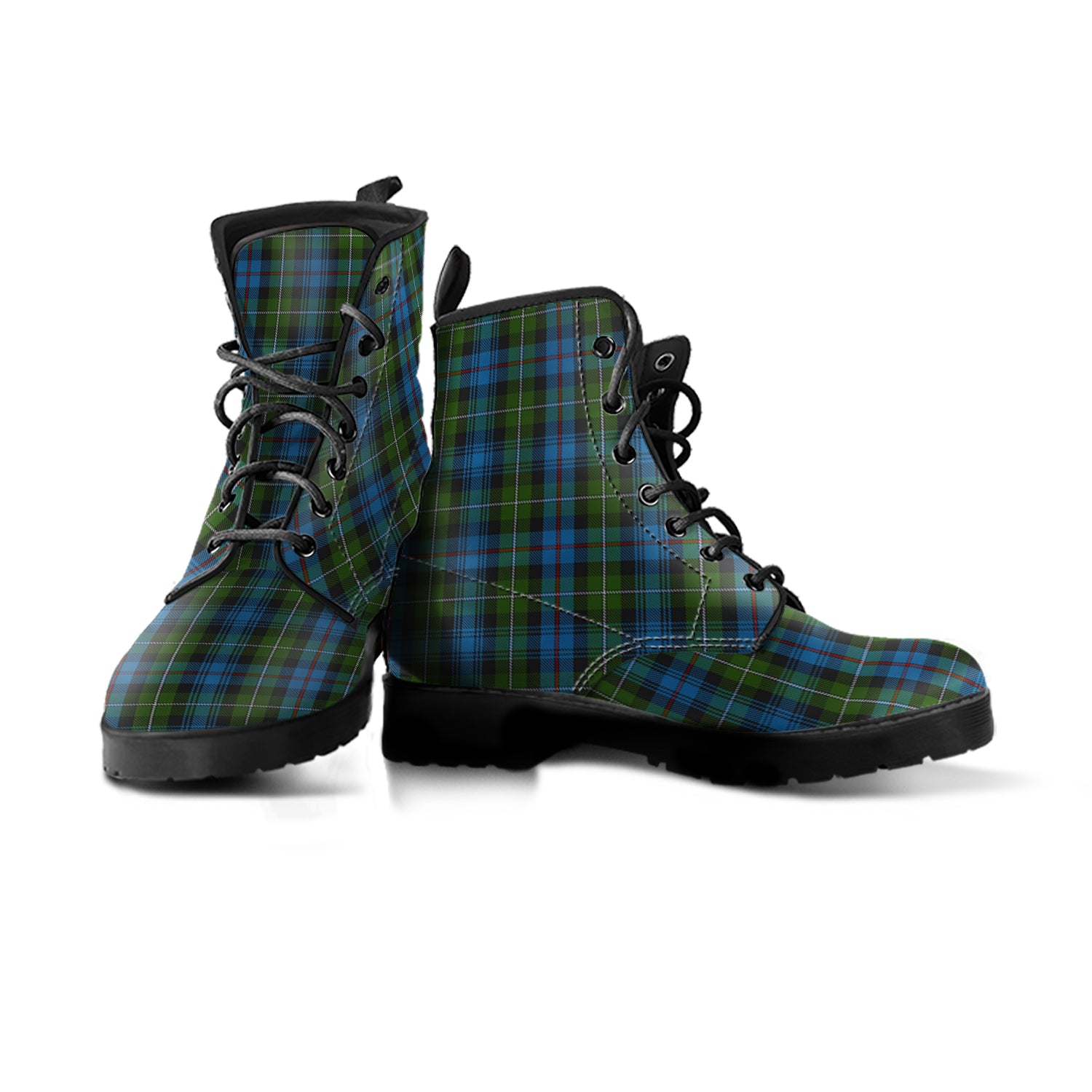 scottish-mackenzie-clan-tartan-leather-boots
