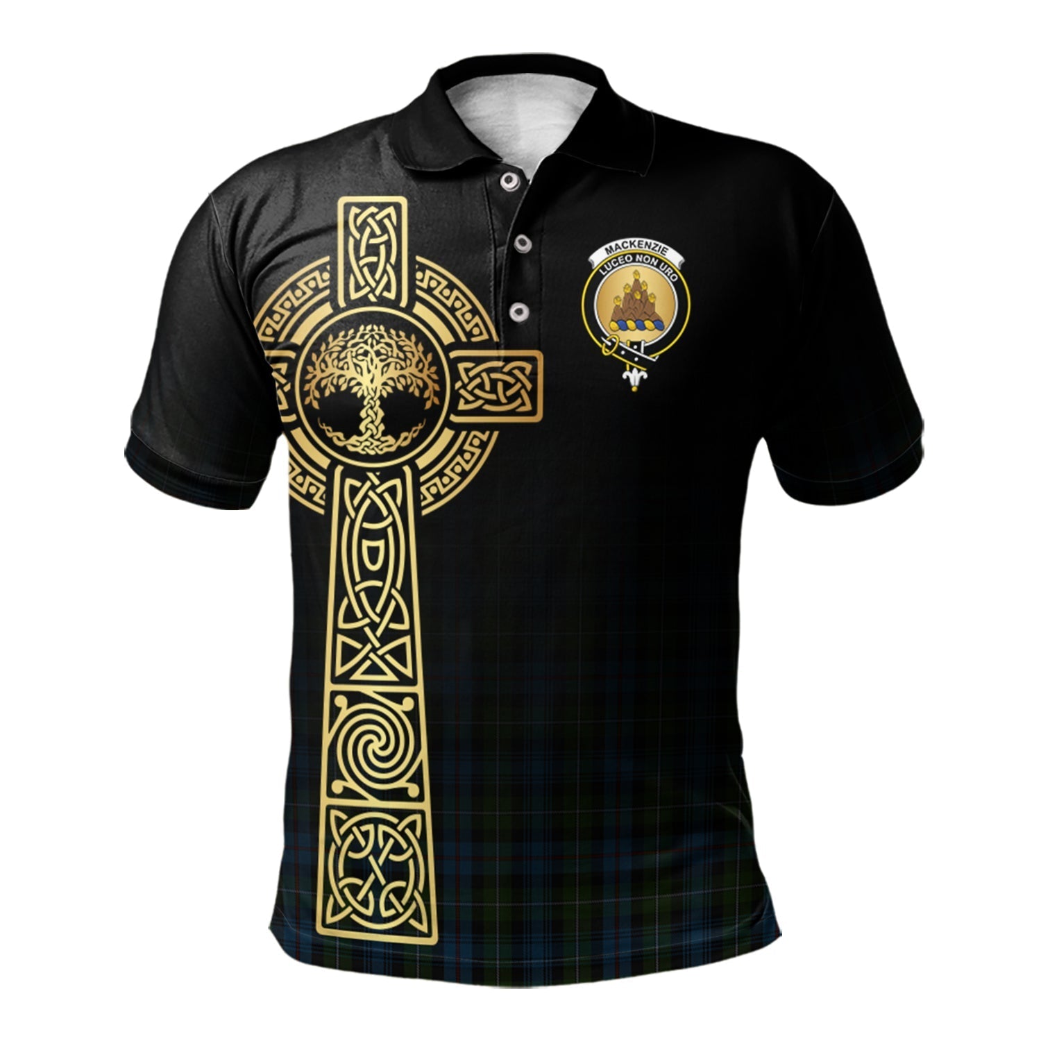 scottish-mackenzie-clan-crest-tartan-celtic-tree-of-life-polo-shirt