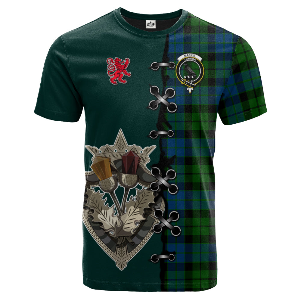 scottish-mackie-clan-crest-tartan-lion-rampant-and-celtic-thistle-t-shirt