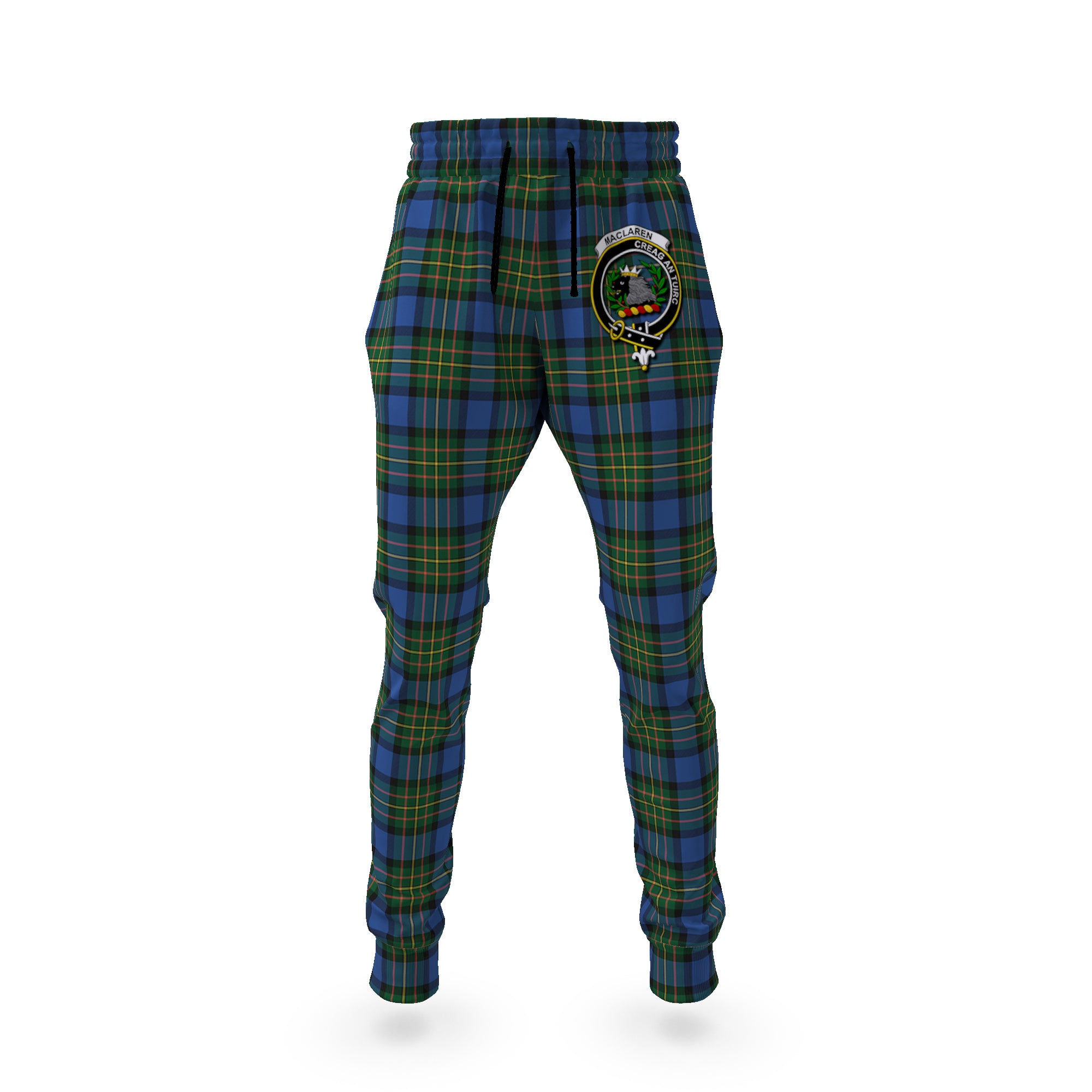 scottish-maclaren-ancient-clan-crest-tartan-jogger-pants