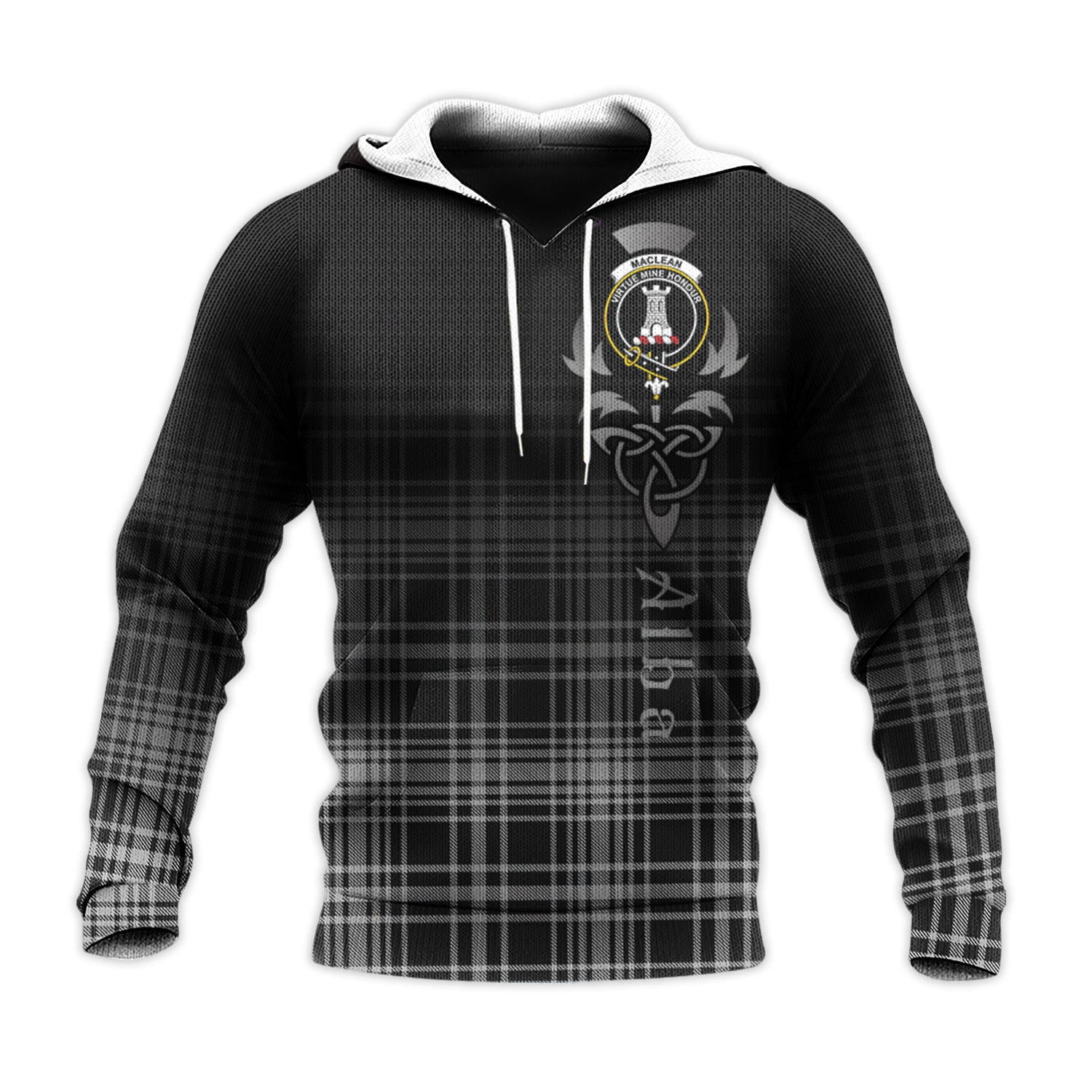 scottish-maclean-black-and-white-clan-crest-alba-celtic-tartan-hoodie