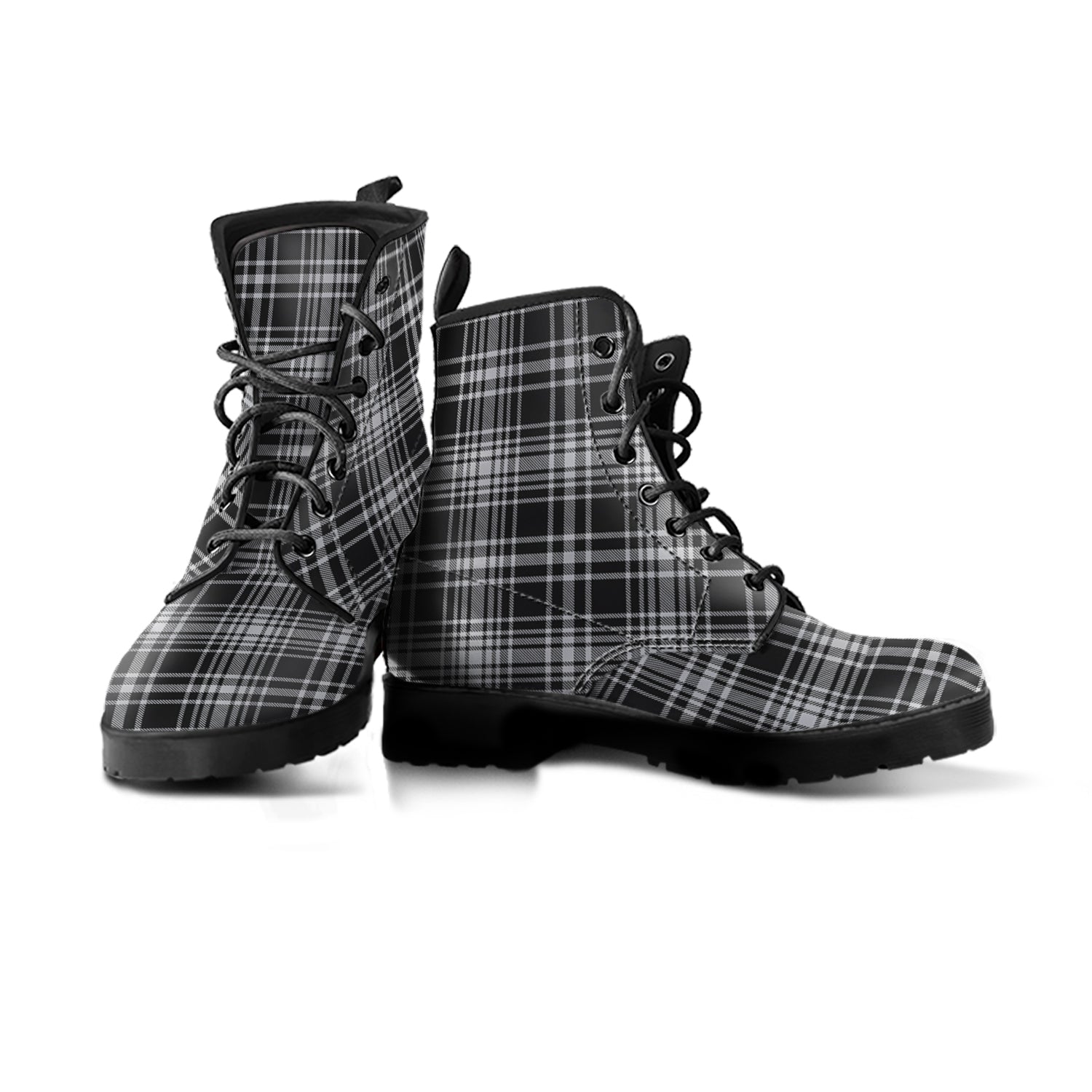 scottish-maclean-black-and-white-clan-tartan-leather-boots
