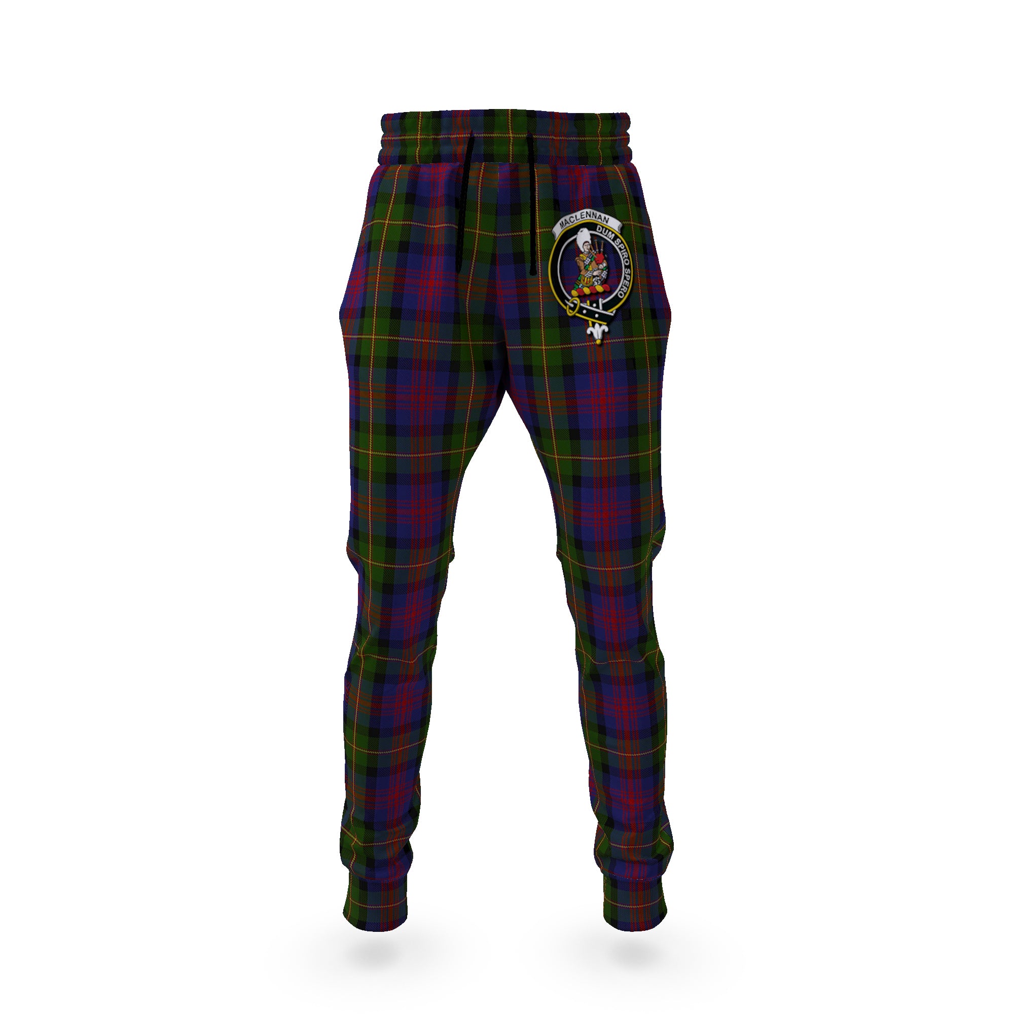 scottish-maclennan-clan-crest-tartan-jogger-pants