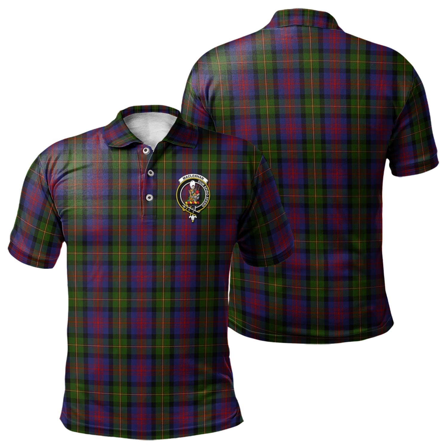 scottish-maclennan-clan-crest-tartan-polo-shirt