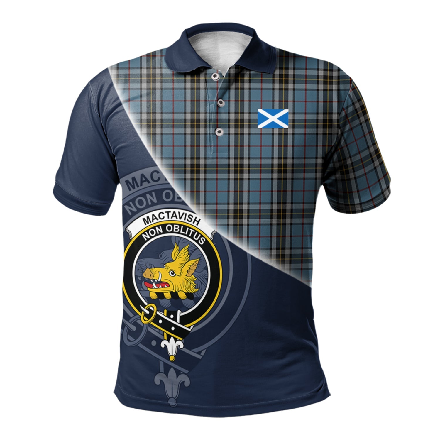 scottish-mactavish-dress-clan-crest-tartan-scotland-flag-half-style-polo-shirt