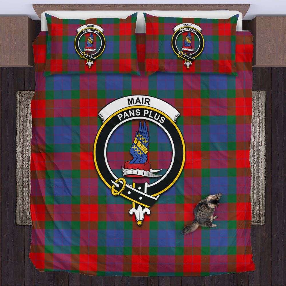 scottish-mar-clan-crest-tartan-bedding-set