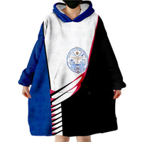 Marshall Islands Athletes Style Wearable Blanket Hoodie - Wonder Print Shop