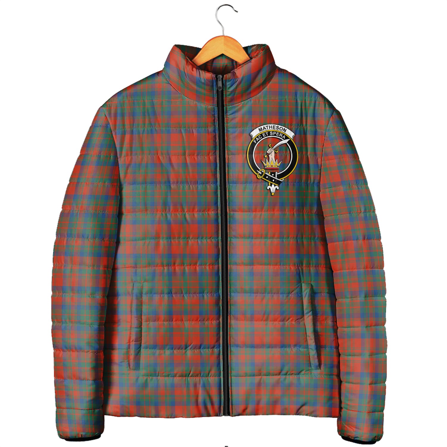 scottish-matheson-ancient-clan-crest-tartan-padded-jacket